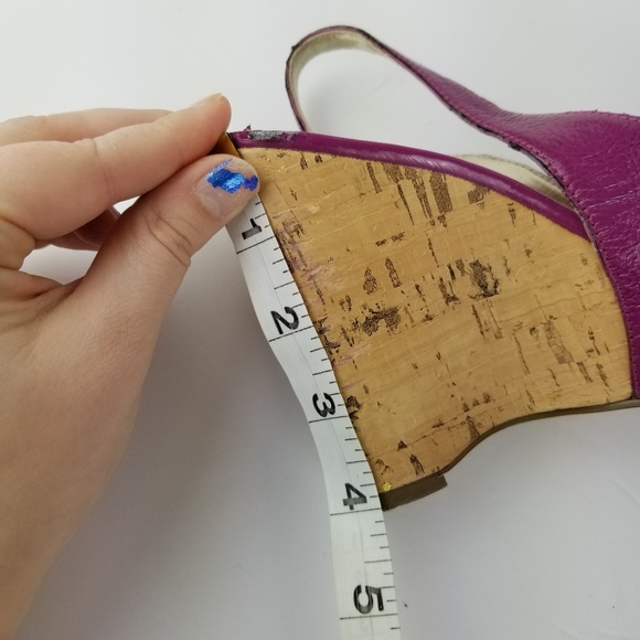 Steve madden pink wedges size 6 - Picture 3 of 8